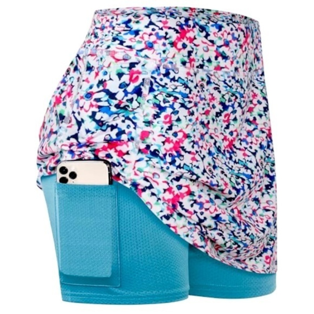 Colorful Athletic Skort with Pocket!